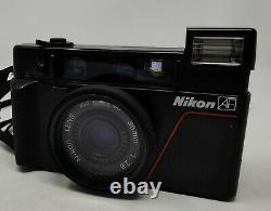 Nikon L35AF 35mm Point & Shoot Film Camera 35 12.8 lens 400 iso See Description