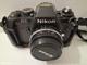 Nikon N2000 35mm SLR Film Camera NIKKOR 50mm 118 Accessories Lens Case