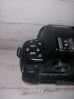 Nikon N90S 35mm SLR Film Camera with MF25, MB10 and Nikkor AF 50mm lens and caps