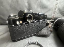 Nikon Nikkormat EL 35mm Film Camera Kit With28-85mm & 80-200mm Lens Tested