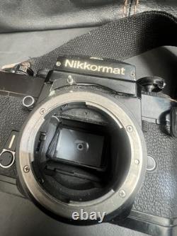 Nikon Nikkormat EL 35mm Film Camera Kit With28-85mm & 80-200mm Lens Tested