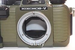 Nikon Nikonos V GREEN Underwater film camera with 35mm f/2.5 lens check it out