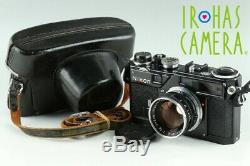 Nikon SP Black 35mm Rangefinder Film Camera + Nikkor-S 50mm F/1.4 Lens #23676 E4