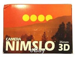 Nimslo 3D Quadra Lens 35mm Camera, Batteries & Box Tested (B Grade)