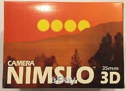 Box Tested ELNC Nimslo 3D Quadra Lens 35mm Camera Batteries 