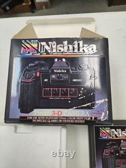 Nishika N8000 Vintage 3-D Quadra Lens Film Camera