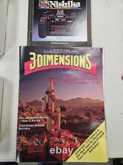 Nishika N8000 Vintage 3-D Quadra Lens Film Camera