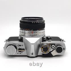 No Corrosion MINT in Box Olympus OM-1 35mm Film Camera with 50mm f/1.8 JAPAN