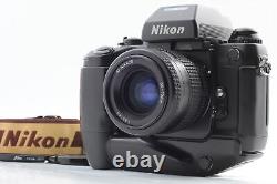 No Leak MINT Nikon F4 F4S 35mm Film Camera SLR Body 35-70 Lens From JAPAN