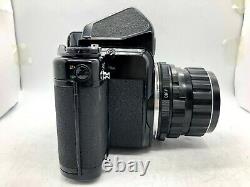 Nr MINT in CASE Pentax 6x7 67 TTL Film Camera + T 105mm f2.4 Lens from JAPAN