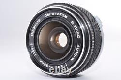 OLYMPUS OM-20 35mm SLR Film Camera ZUIKO AUTO-W 35mm F2.8 JAPAN Very Good #L9