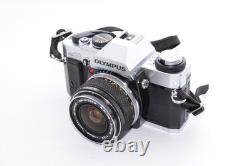 OLYMPUS OM-20 35mm SLR Film Camera ZUIKO AUTO-W 35mm F2.8 JAPAN Very Good #L9