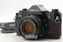 OPT MINT Canon A-1 A1 SLR Film Camera body New FD NFD 50mm f1.8 Lens JAPAN