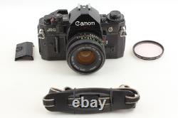 OPT MINT Canon A-1 A1 SLR Film Camera body New FD NFD 50mm f1.8 Lens JAPAN