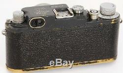ORIGINAL Leica IIIc Grey Military 391527K W. H. With Summitar f=5cm 12 Lens