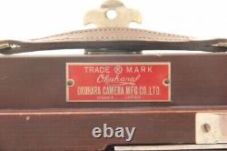 Okuhara 4x5 Large Format Camera with Fujinar 180mm F4.5, Cut Film Holder #1482