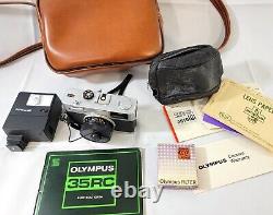 Olympus 35 RC Compact Rangefinder 35mm Film Camera JAPAN with lens cap & strap