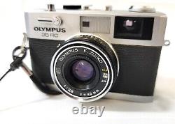 Olympus 35 RC Compact Rangefinder 35mm Film Camera JAPAN with lens cap & strap