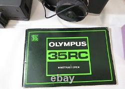 Olympus 35 RC Compact Rangefinder 35mm Film Camera JAPAN with lens cap & strap