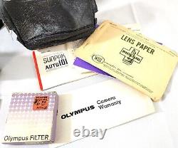 Olympus 35 RC Compact Rangefinder 35mm Film Camera JAPAN with lens cap & strap