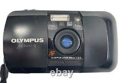 Olympus Infinity Stylus mju-1 Black AF 35mm Lens Point & Shoot Film Camera
