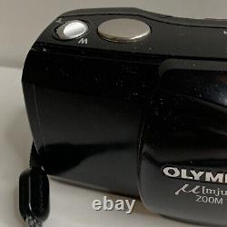 Olympus µ Mju-II Zoom 115 35mm Point & Shoot Film Camera 38-115mm Lens