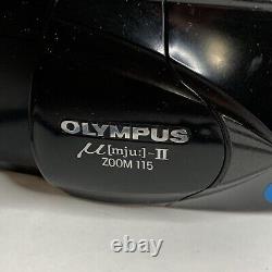 Olympus µ Mju-II Zoom 115 35mm Point & Shoot Film Camera 38-115mm Lens