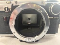 Olympus OM-10 35mm Film Camera with Lens + Case Strap Tested Light Meter