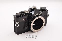 Olympus OM-1 35mm Film Camera + G. Zuiko Auto-W 35mm f/2.8 Lens NM- from Japan SB