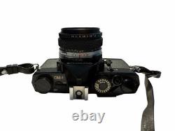 Olympus OM-1 35mm SLR Film Camera Black Tested And Working