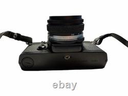 Olympus OM-1 35mm SLR Film Camera Black Tested And Working