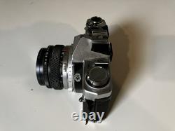 Olympus OM-1 35mm SLR Film Camera + Zuiko Auto-S 50mm f/1.8 Lens Untested