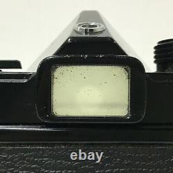 Olympus OM-1 Black SLR Film Camera with G. Zuiko Auto-S 50mm F1.4 Lens AS-IS TK04U
