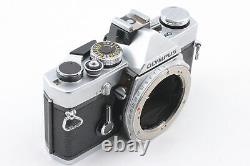 Olympus OM-1 Silver 35mm Film Camera Body F zuiko 50mm f1.8 Lens From JAPAN