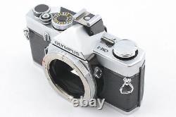 Olympus OM-1 Silver 35mm Film Camera Body F zuiko 50mm f1.8 Lens From JAPAN