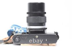 Olympus OM-2N Film Camera Black & E. Zuiko Auto-T 135mm F/3.5 MF Lens