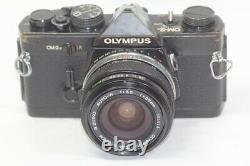 Olympus OM-2N Film Camera Black & G. Zuiko Auto-W 28mm F/3.5 MF Lens