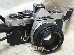 Olympus OM-2N Film Camera & OM Zuiko 50mm f1.8 Lens Working Perfectly shoe4