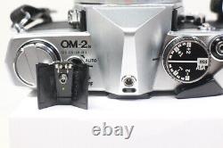 Olympus OM-2N SLR Film Camera & OM-System F. Zuiko Auto-S 50mm F/1.4 Lens withCase