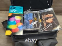 Olympus OM-2 Black Film Camera F. Zuiko 50mm f1.8 From JAPAN withlens & flash