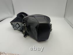 Olympus OM-2 Black Film Camera F. Zuiko 50mm f1.8 From JAPAN withlens & flash