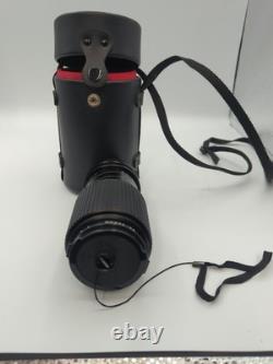 Olympus OM-2 Black Film Camera F. Zuiko 50mm f1.8 From JAPAN withlens & flash