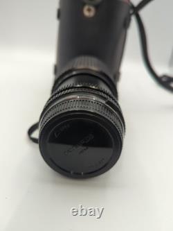 Olympus OM-2 Black Film Camera F. Zuiko 50mm f1.8 From JAPAN withlens & flash