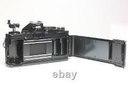 Olympus OM-2 Film Camera Black Film Back2 & F. Zuiko Auto-S 50mm F/1.8 Lens