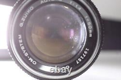 Olympus OM-2 Film Camera Black & Zuiko 50mm F/1.4 75-150mm F/4 Lens Case