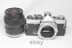 Olympus OM-2 Film Camera Silver & OM ZUIKO MC AUTO-ZOOM 35-70mm F/3.6 MF Lens