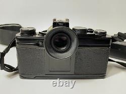 Olympus OM-2 MD 35mm Film Camera With Winder 2 Strap Zuiko 50mm Lens Japan SLR