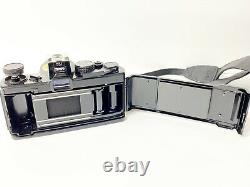 Olympus OM-2 MD 35mm Film Camera With Winder 2 Strap Zuiko 50mm Lens Japan SLR