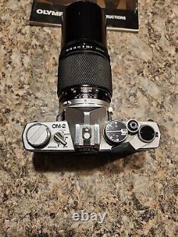 Olympus OM-2 MD 35mm SLR Film Camera with 200mm E. Zuiko F4 Lens Tested
