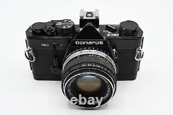 Olympus OM-2 OM-2n in Chrome or Black with optional 50mm f/1.8 student camera kit